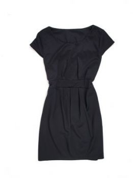 Sukienka klasyczna drapowana