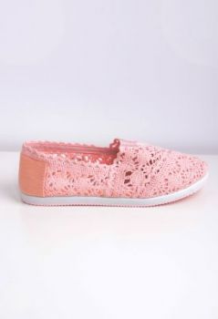 Lekkie szydełkowe espadryle