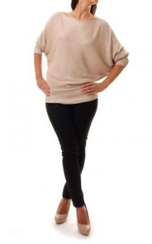 -40% SALE Sweter srebna nitka