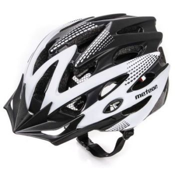Kask rowerowy Meteor MV29 2453 biało-czarny