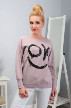 Bluza sportowa z napisem \"OK\"