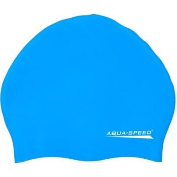 Czepek pływacki Aqua-Speed silikonowy Smart niebieski
