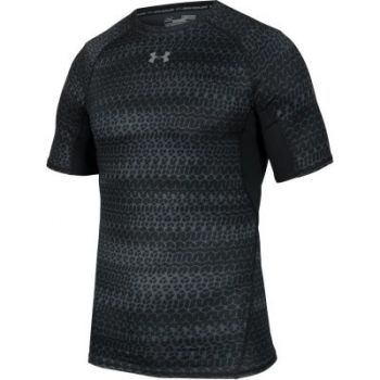 Koszulka kompresyjna Under Armour HeatGear® Armour Printed Short Sleeve Compression M 1257477-007