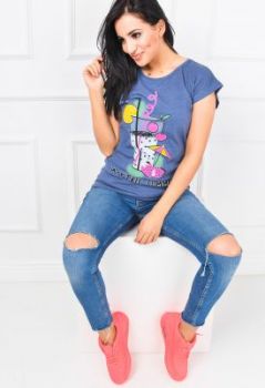 T-shirt damski owocowy cocktail