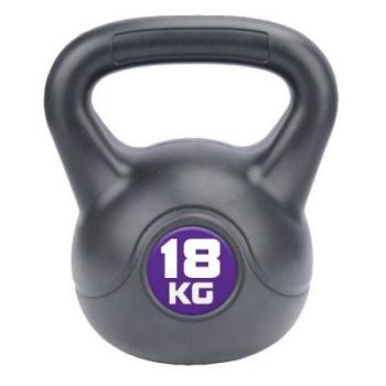 Hantla Kettlebell bitumiczna METEOR 18KG