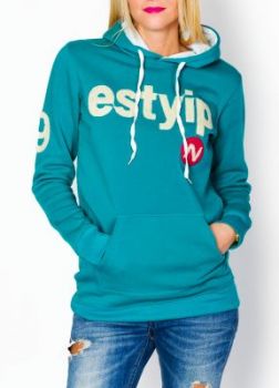 Ocieplana bluza nadruk \"estyip\"