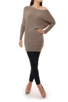 Asymetryczny ciepły sweter