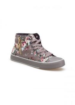 Wysokie trampki floral