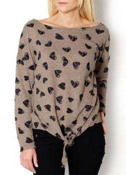 Wiązana bluzka oversize