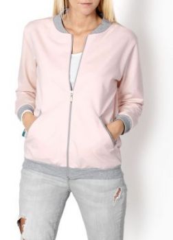 -30% SALE Bluza rozpinana street style pastele