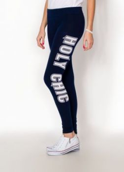 Legginsy getry fitness napis