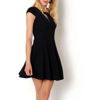 Sukienka rozkloszowana klasyczna