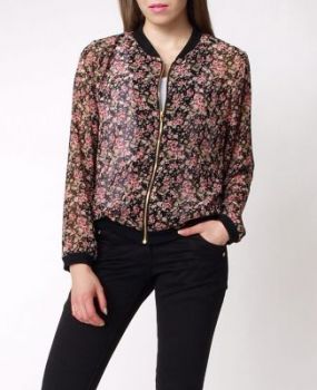 -20% SALE Floral bluzka w kwiaty mgiełka