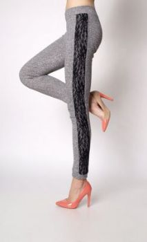 -20% SALE Koronka lampas spodnie modne rurki