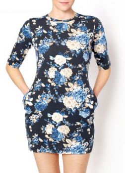 Sukienka z kwiatowym printem
