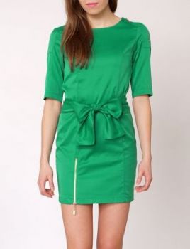 -20% SALE Dopasowana elegancka sukienka zamki