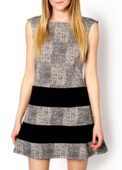 -20% SALE Melanżowa sukienka, kloszowana