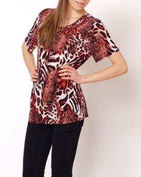 -40% SALE Wzory animal print bluzka panterka wąż