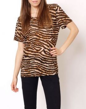 -20% SALE Bluzka zebra kolorowa lekka
