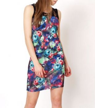 -70% SALE Floral sukienka róże kwiaty koronka