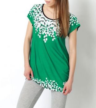 -20% SALE Wiosenna bluzka wzory tunika