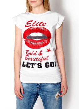 Bluzka z oryginalnym nadrukiem