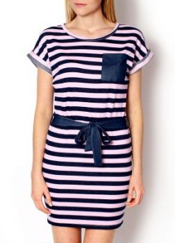 -20 % SALE Sukienka w stylu marynarskim