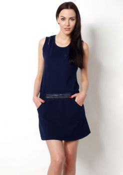 -20% SALE Dresowa sukienka kieszenie