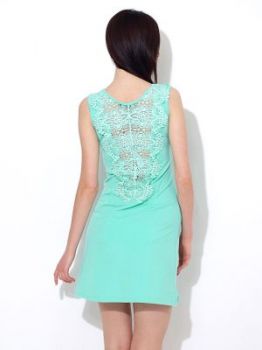 -40% SALE Letnia sukienka ażurowe plecy