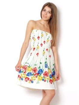 -20% SALE Śliczna sukienka w kwiaty floral