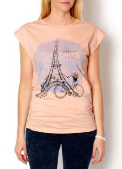 T-shirt z nadrukiem, krótki rękaw