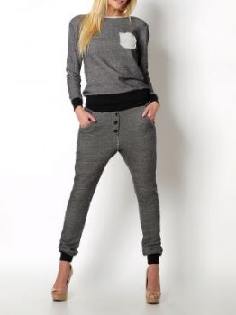 Dzianinowa, sportowa bluza