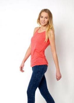 -20% SALE Letni top bokserka zip neon