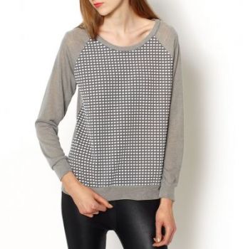 Bluza drobna kratka